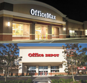 Office Depot merger with Office Max = opportunity