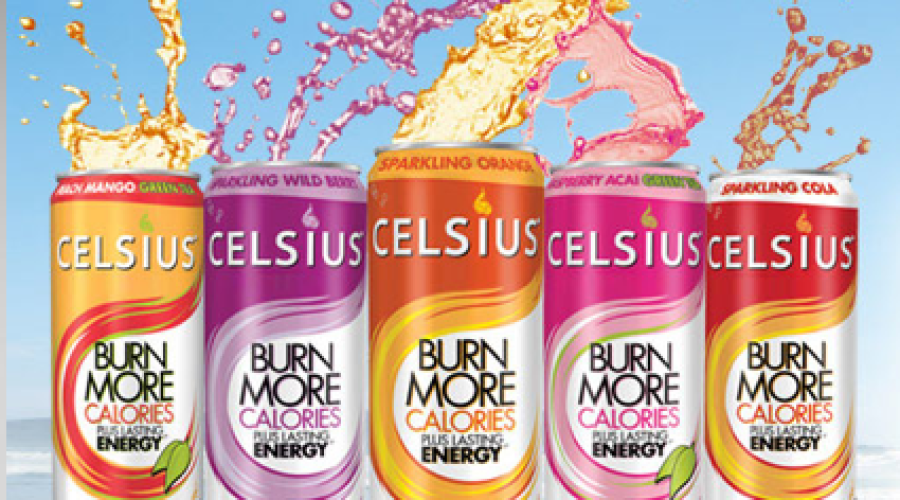 Celsius burns calories and is a hot lead