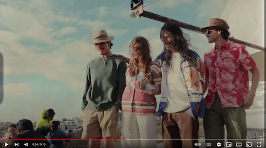 Art, Music, Exploration & Adventure gets a shot of Levi’s