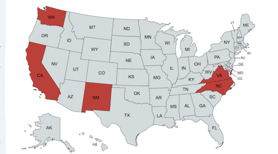 Tourism RFPs: CA, NC, VA, NM & WA